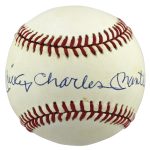 Yankees Mickey Charles Mantle Authentic Signed Oal Baseball JSA #BB32645 Sale Coupon