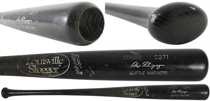 Mariners Alex Rodriguez 1993-97 Game Used Louisville Slugger Bat PSA/DNA #E36823 Sale Coupon