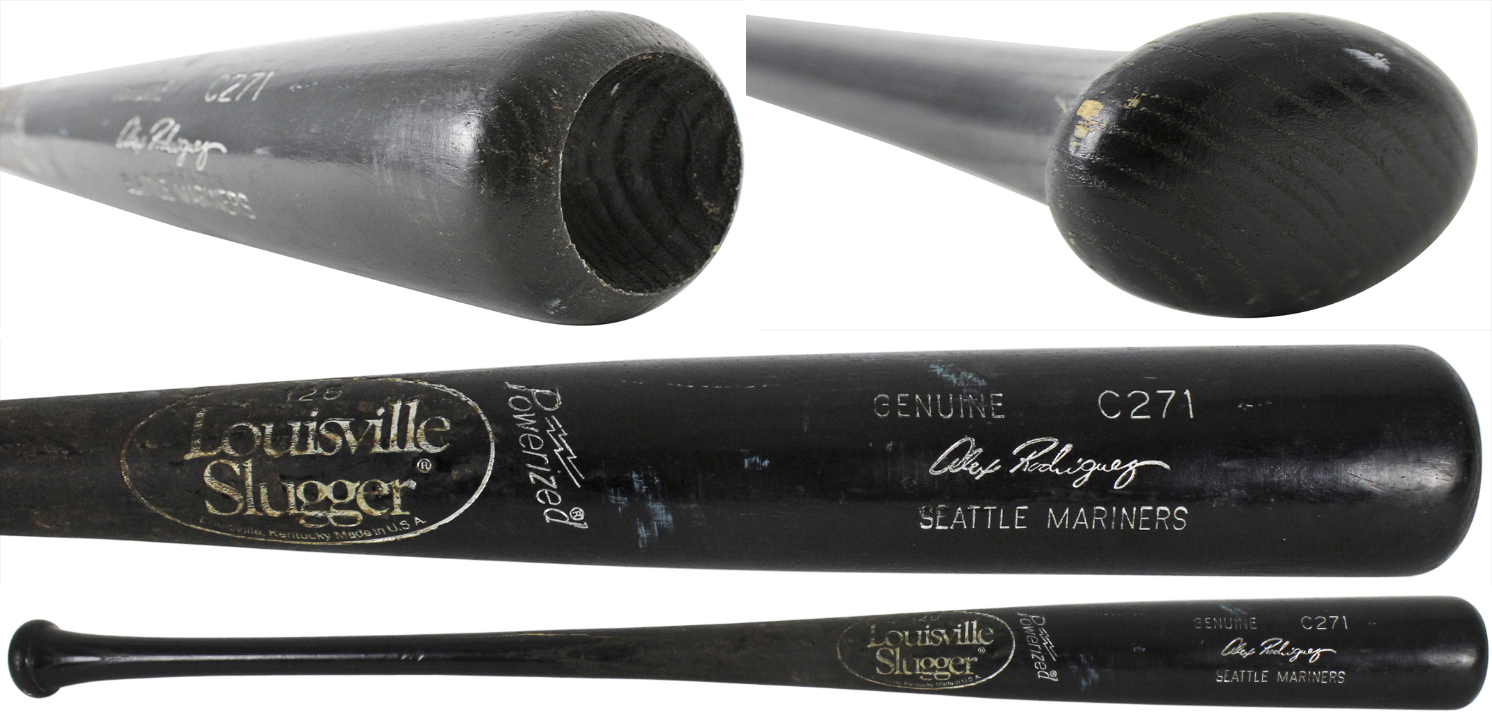 Mariners Alex Rodriguez 1993-97 Game Used Louisville Slugger Bat PSA/DNA #E36823 Sale Coupon
