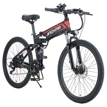 JINGHMA R3 500W 48V 128Ah Electric Bicycle with 2 Batteries Sale Coupon