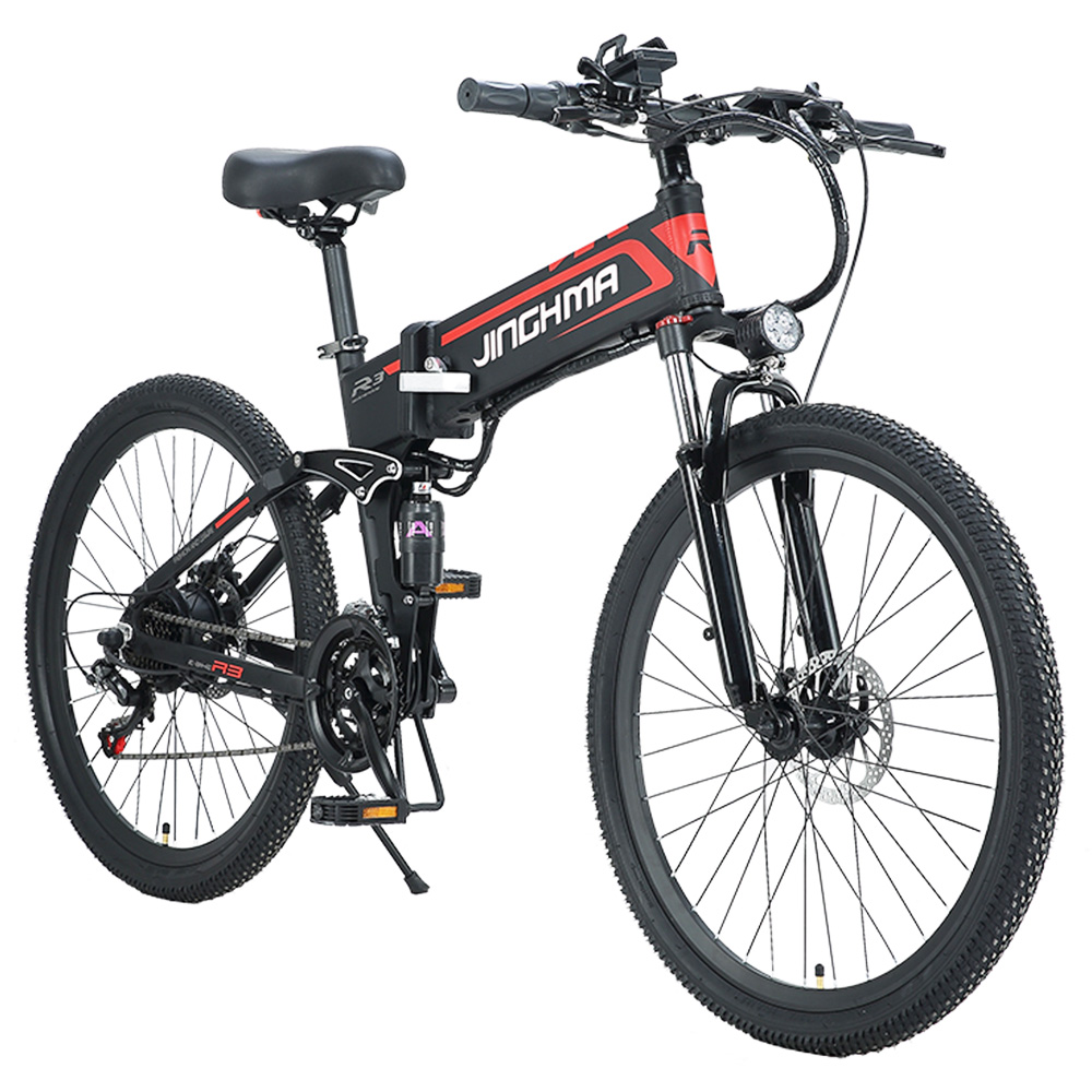 JINGHMA R3 500W 48V 128Ah Electric Bicycle with 2 Batteries Sale Coupon