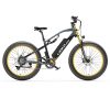 LANKELEISI RV700 16Ah 48V 1000W Electric Bicycle  Black Yellow Sale Coupon