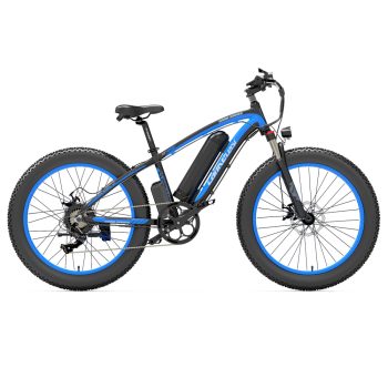 LANKELEISI XF4000 Electric Bike 48V 1000W Motor 16Ah Battery Blue Sale Coupon