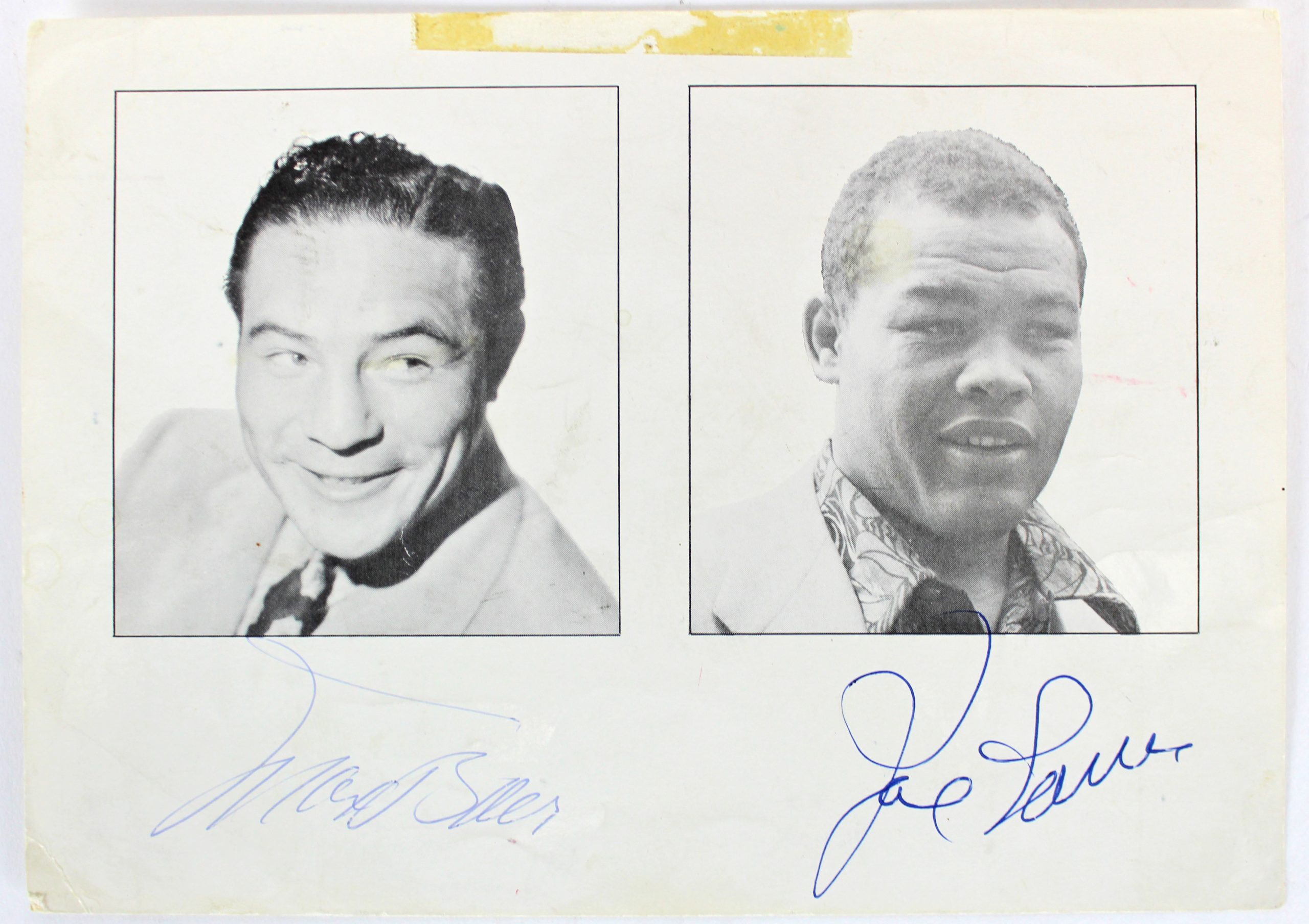 Joe Louis & Max Baer Authentic Signed 5×7 Boxing Promo Photo JSA #Y78155 Sale Coupon