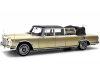 Diecastmodelswholesale 1965-1981 Mercedes Benz 600 Pullman (W100) Landaulet Limousine Convertible with Functional Softtop Gold Limited Edition to 800 pieces Worldwide 1/18 Diecast Model Car by CMC Sale Coupon