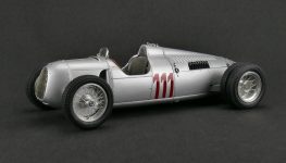Diecastmodelswholesale 1937 Auto Union Type C Silver #111 Hill Climb Version Huns Stuck Schauins Land Limited Edition to 1500pcs 1/18 Diecast Model Car  by CMC Sale Coupon