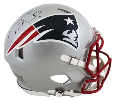 Patriots Tom Brady Authentic Signed Full Size Speed Proline Helmet Tri Star Sale Coupon
