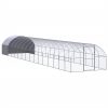 Outdoor Chicken Coop 3x16x2 m Galvanised Steel Sale Coupon