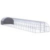 Outdoor Chicken Coop 3x20x2 m Galvanised Steel Sale Coupon