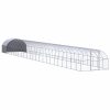 Outdoor Chicken Coop 3x24x2 m Galvanised Steel Sale Coupon