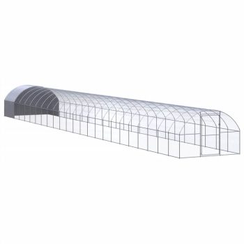 Outdoor Chicken Coop 3x24x2 m Galvanised Steel Sale Coupon