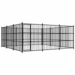 Outdoor Dog Kennel 450x450x185 cm Sale Coupon