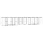 Outdoor Dog Kennel Galvanised Steel 2178 m² Sale Coupon