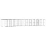 Outdoor Dog Kennel Galvanised Steel 2662 m² Sale Coupon