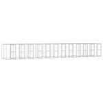 Outdoor Dog Kennel Galvanised Steel 2904 m² Sale Coupon