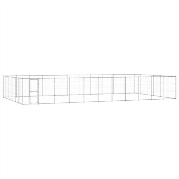 Outdoor Dog Kennel Galvanised Steel 7986 m² Sale Coupon