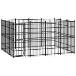 Outdoor Dog Kennel Steel 1106 m² Sale Coupon
