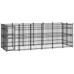 Outdoor Dog Kennel Steel 1106 m² Sale Coupon