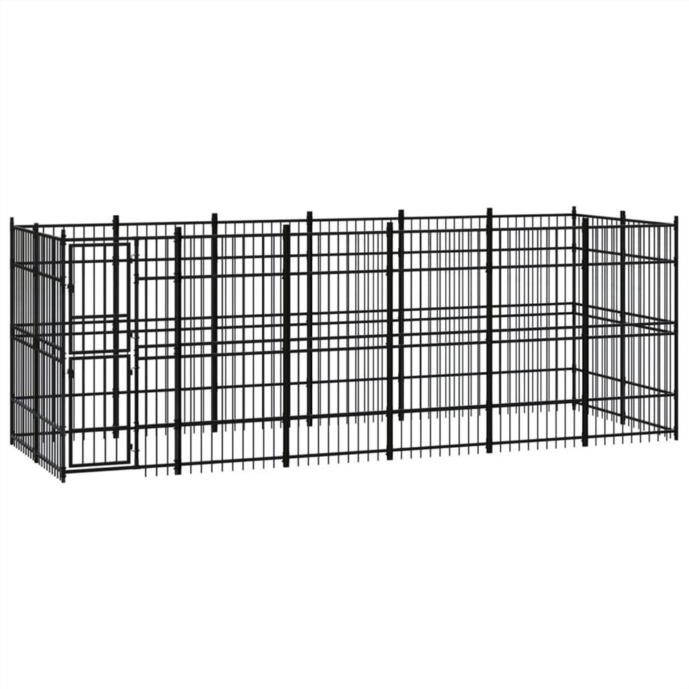 Outdoor Dog Kennel Steel 1106 m² Sale Coupon
