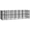 Outdoor Dog Kennel Steel 129 m² Sale Coupon