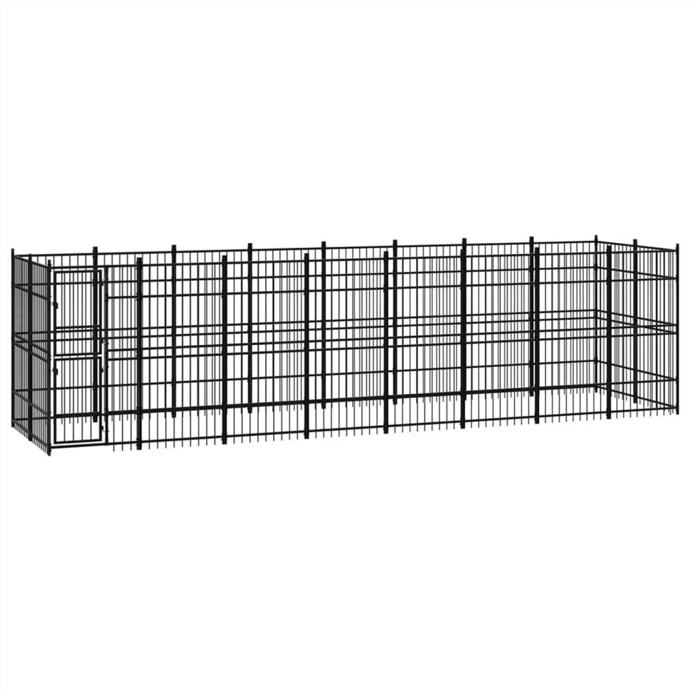 Outdoor Dog Kennel Steel 1475 m² Sale Coupon