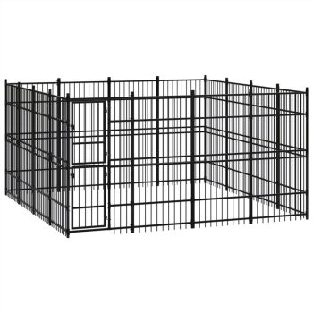 Outdoor Dog Kennel Steel 1475 m² Sale Coupon