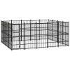 Outdoor Dog Kennel Steel 1843 m² Sale Coupon