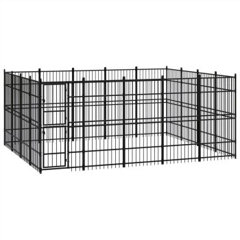Outdoor Dog Kennel Steel 1843 m² Sale Coupon