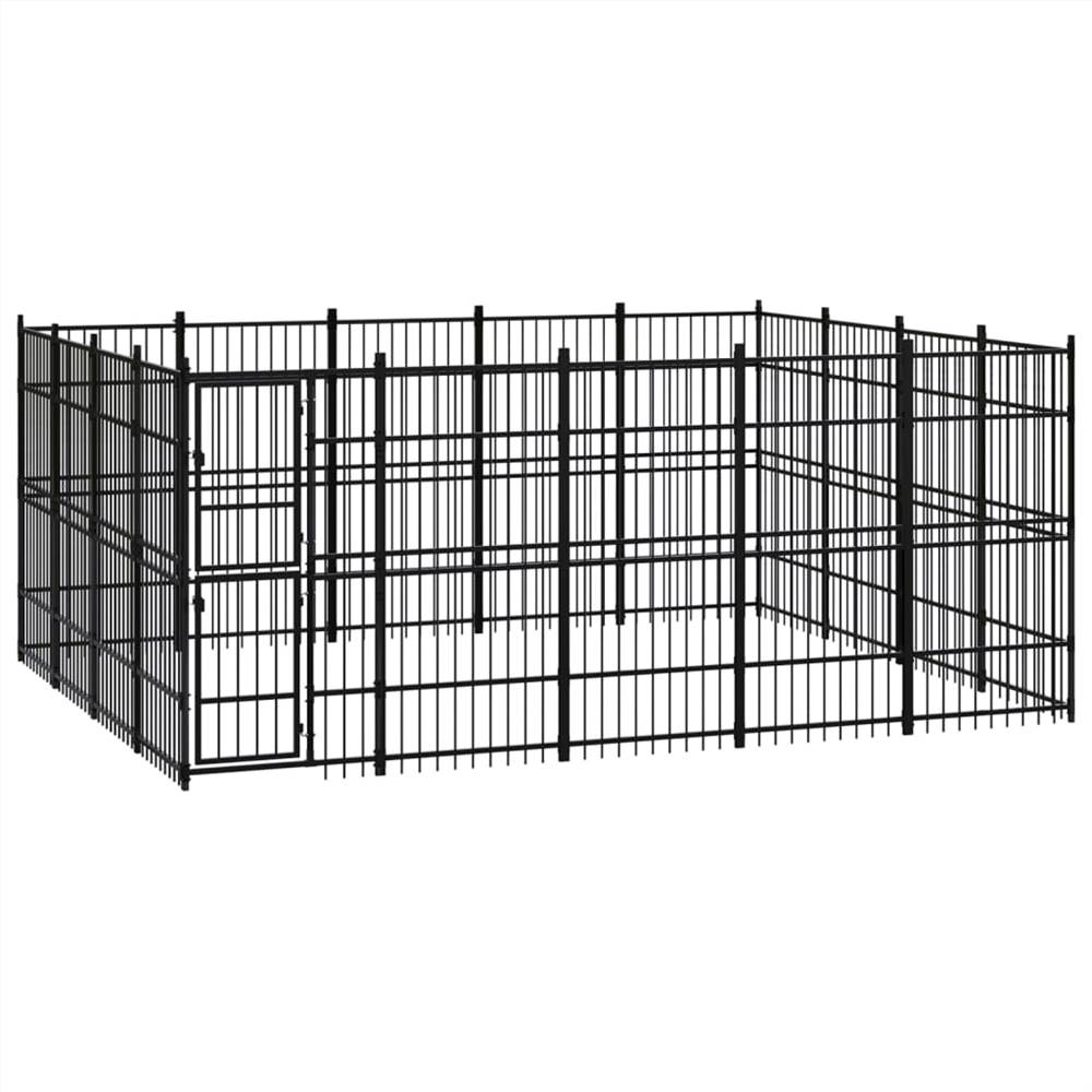 Outdoor Dog Kennel Steel 1843 m² Sale Coupon