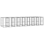 Outdoor Dog Kennel Steel 1936 m² Sale Coupon