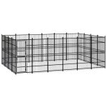 Outdoor Dog Kennel Steel 2212 m² Sale Coupon