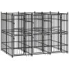Outdoor Dog Kennel Steel 553 m² Sale Coupon