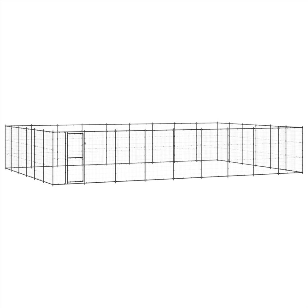 Outdoor Dog Kennel Steel 6534 m² Sale Coupon