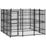 Outdoor Dog Kennel Steel 829 m² Sale Coupon