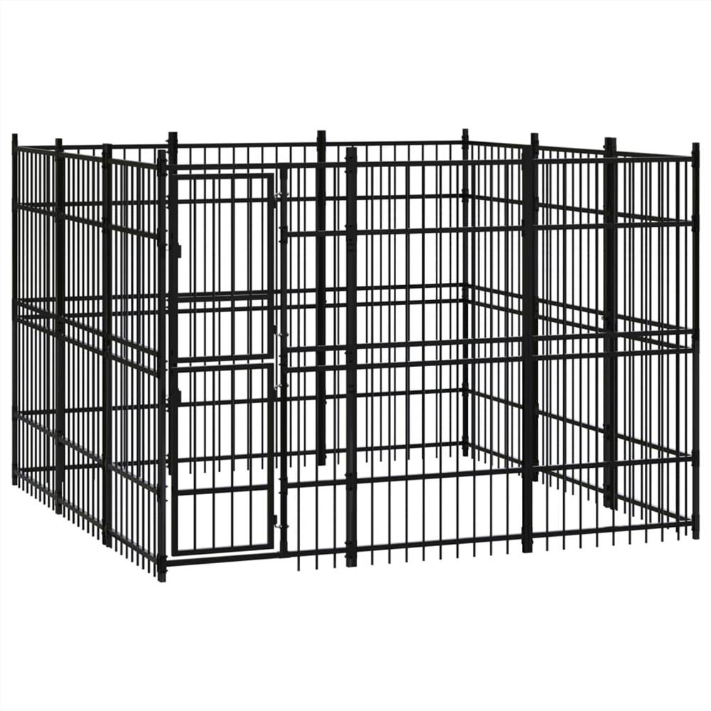 Outdoor Dog Kennel Steel 829 m² Sale Coupon