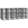 Outdoor Dog Kennel Steel 922 m² Sale Coupon