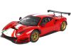 Diecastmodelswholesale Ferrari 488 Modificata Rosso Corsa Red with Stripes with DISPLAY CASE Limited Edition to 228 pieces Worldwide 1/18 Model Car by BBR Sale Coupon