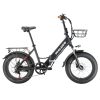 PHILODO H4 Foldable StepThru Fat Bike 20 Inch Black Sale Coupon