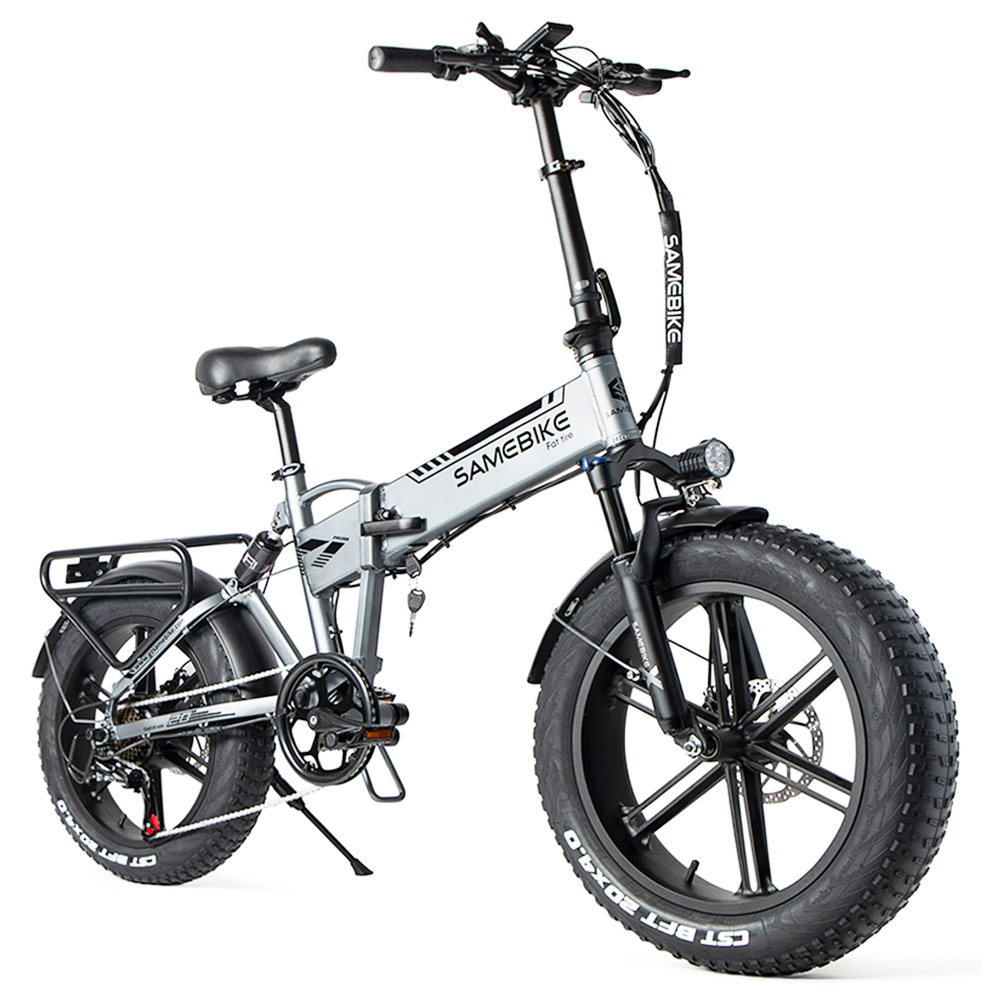 SAMEBIKE XWLX09  Electric Bike Silver Sale Coupon