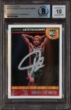 Bucks Giannis Antetokounmpo Signed 2013 Hoops #275 Rookie Card Auto 10! BAS Slab Sale Coupon