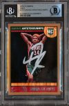 Bucks Giannis Antetokounmpo Signed 2013-14 Hoops Gold #275 Rookie Card BAS Slab Sale Coupon