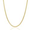 WJD Exclusives Solid 14K Yellow Gold 4mm Franco Chain Necklace 24″ 26″ 28″ 30″ – 28 Sale Coupon