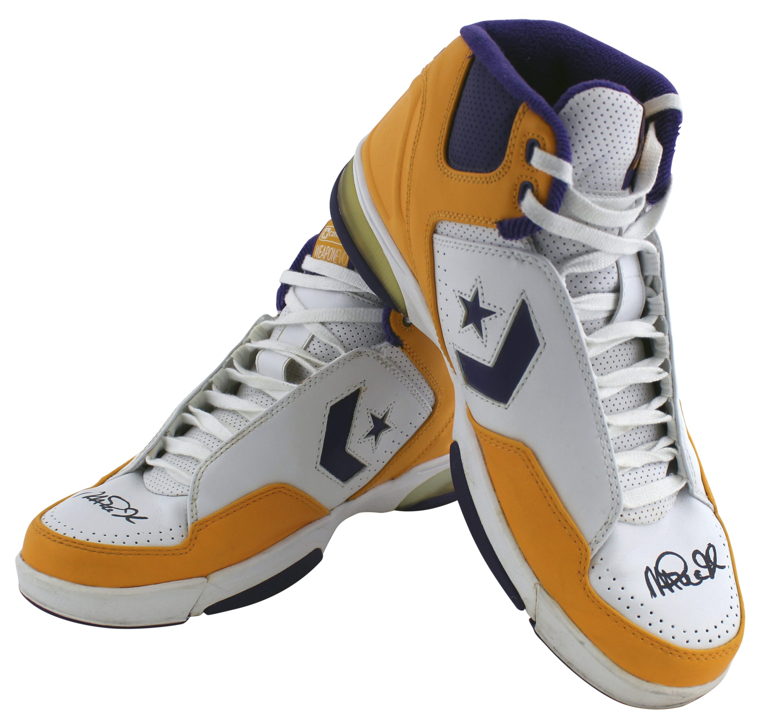 Lakers Magic Johnson Authentic Signed Converse Weapon Size 11 Shoes BAS Witness Sale Coupon