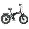 Samebike LOTDM200FT Smart Folding Electric Moped Bike Black Sale Coupon