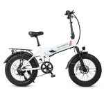 Samebike LOTDM200FT Smart Folding Electric Moped Bike White Sale Coupon