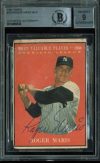 Yankees Roger Maris Signed 1961 Topps #478 Card Auto Graded Mint 9! BAS Slabbed Sale Coupon