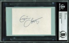 Eric Clapton Authentic Signed 2.75×4 Cut Signature Autographed BAS Slabbed Sale Coupon