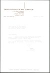 Sean Connery Signed 1972 7.75x11x75 Letter On Tantallon Films Ltd Letterhead BAS Sale Coupon