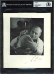 Joan Miro Authentic Signed 7.7×9 Photo Auto Graded Mint 9! BAS Slabbed Sale Coupon