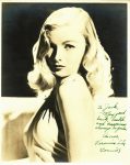 Veronica Lake Authentic Signed Sepia 8×10 Photo Autographed BAS #A84972 Sale Coupon